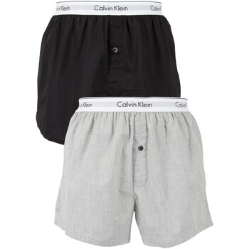Unterwäsche Herren Boxer Calvin Klein Jeans Slim Fit Boxershorts mit 2er-Packung Multicolor