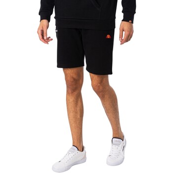 Kleidung Herren Shorts / Bermudas Ellesse Noli Fleece Sweat Shorts Schwarz