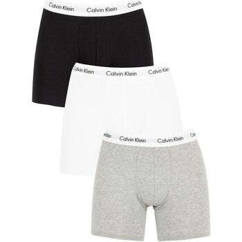 Calvin Klein Jeans 3er-Pack aus Baumwoll-Stretch-Boxershorts Weiss