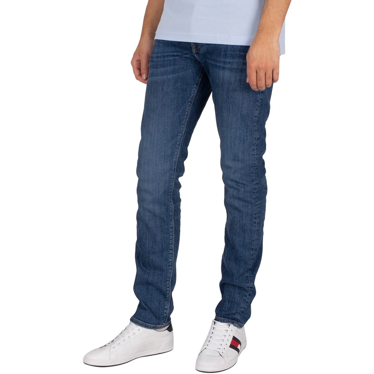 Kleidung Herren Slim Fit Jeans Tommy Hilfiger Core Slim Bleecker Jeans Blau
