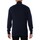 Kleidung Herren Pullover Gant Lässiges Baumwoll-Sweatshirt mit halbem Reißverschluss Blau