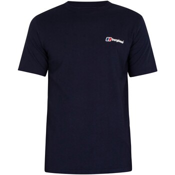 Kleidung Herren T-Shirts Berghaus T-Shirt mit Bio-Logo Blau