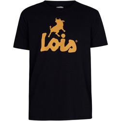 Kleidung Herren T-Shirts Lois Logo Classic T-Shirt Blau