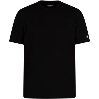 Kleidung Herren T-Shirts Carhartt Basis T-Shirt Schwarz