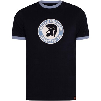 Kleidung Herren T-Shirts Trojan Geist von 69 T-Shirt Blau