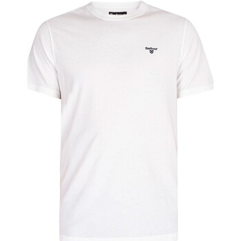 Kleidung Herren T-Shirts Barbour Sport-T-Shirt Weiss