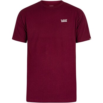 Kleidung Herren T-Shirts Vans T-Shirt mit Minischriftzug Rot