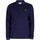 Kleidung Herren Langärmelige Polohemden Lyle & Scott Langärmliges Poloshirt Blau