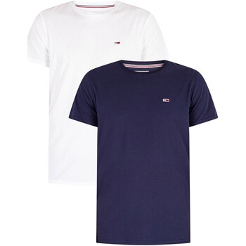 Tommy Jeans  T-Shirt 2er-Pack Schmal geschnittene Jersey-T-Shirts