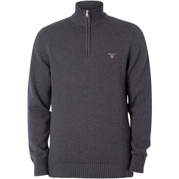 Gant  Pullover Lässiges Baumwoll-Sweatshirt mit halbem Reißverschluss