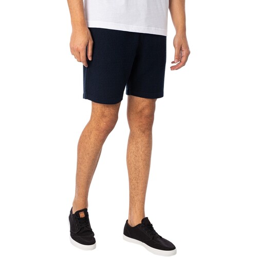 Kleidung Herren Shorts / Bermudas Farah Shorts mit Redwald-Textur Blau