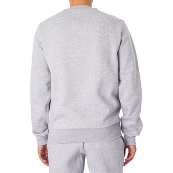 Lacoste Sweatshirt aus gebürsteter Bio-Baumwolle Grau