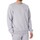 Kleidung Herren Sweatshirts Lacoste Sweatshirt aus gebürsteter Bio-Baumwolle Grau