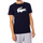 Kleidung Herren T-Shirts Lacoste Sport T-Shirt mit 3D-Print Krokodil Blau