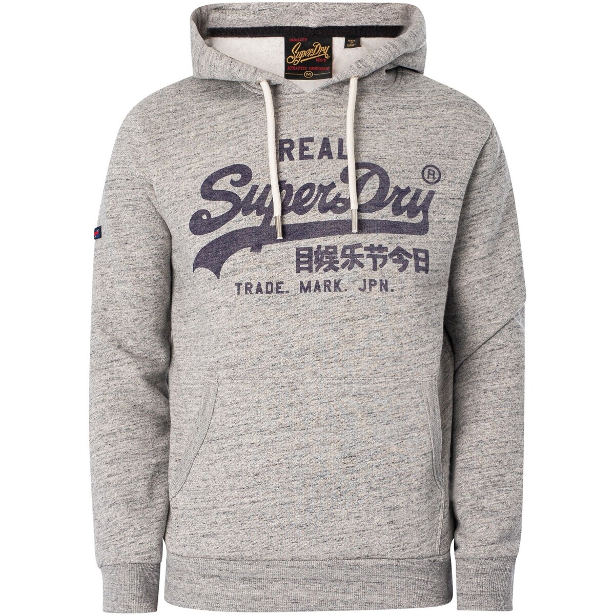 Superdry Hoodie mit Vintage-Logo-Grafik Herren Grau Kleidung Sweatshirts € 55,95 