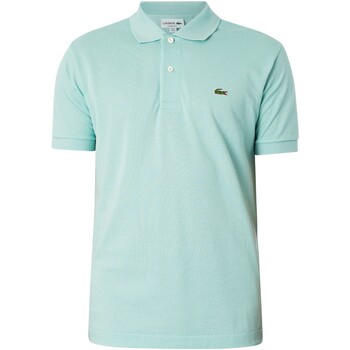 Kleidung Herren Polohemden Lacoste Logo-Polo-Shirt Grün