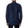 Kleidung Herren Langärmelige Hemden Gant Normales Popeline-Hemd Blau