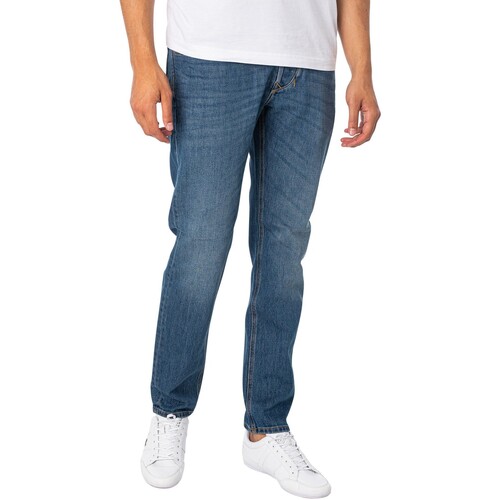 Kleidung Herren Bootcut Jeans Diesel Larkee Regular-Jeans Blau