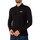 Kleidung Herren Langärmelige Polohemden Emporio Armani EA7 Langarm-Poloshirt aus Jersey mit Logo Schwarz