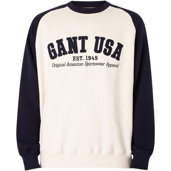 Kleidung Herren Sweatshirts Gant USA-Sweatshirt Beige