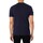 Kleidung Herren T-Shirts Trojan Übergroßes T-Shirt mit Karoeinsatz Blau