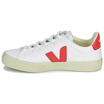 Veja CAMPO CANVAS Weiss / Rot