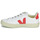 Schuhe Sneaker Low Veja CAMPO CANVAS Weiss / Rot
