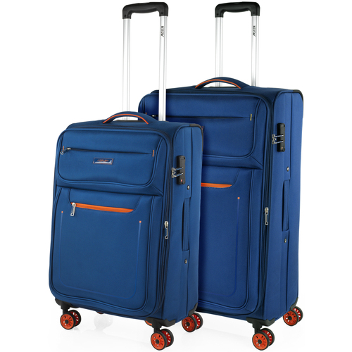 Taschen flexibler Koffer Jaslen Colchester Blau