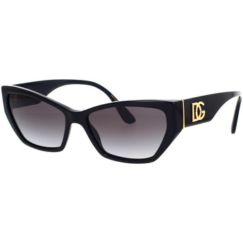 D&G Dolce&Gabbana Sonnenbrille DG4438 501/87 Schwarz