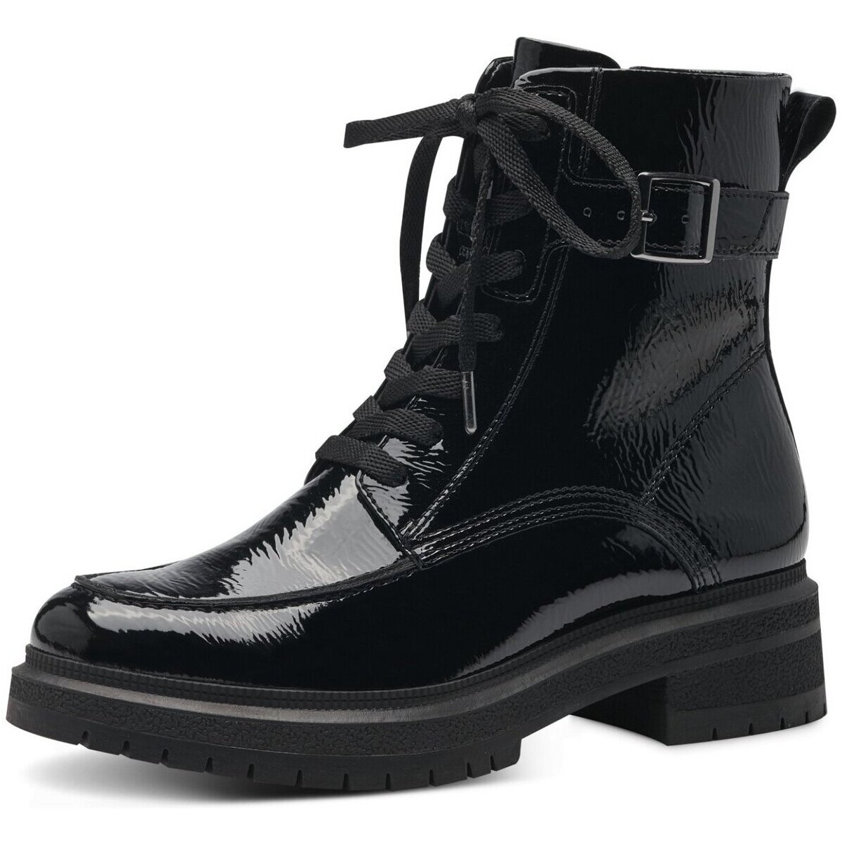 Schuhe Damen Stiefel Tamaris Stiefeletten Woms Boots 1-25261-41/018 Schwarz