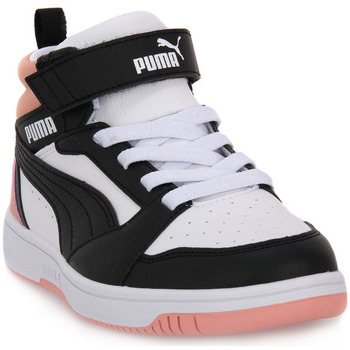 Schuhe Jungen Sneaker Puma 07 REBOUND V6 MID Weiss