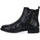Schuhe Damen Ankle Boots Jana 001 BLACK Schwarz