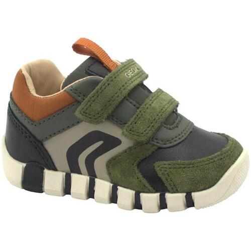 Schuhe Kinder Sneaker Low Geox GEO-I23-B3555D-GB Grün
