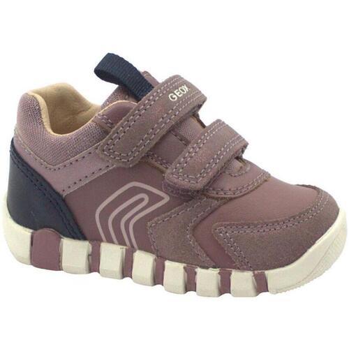 Schuhe Kinder Sneaker Low Geox GEO-I23-B3558C-RN Rosa