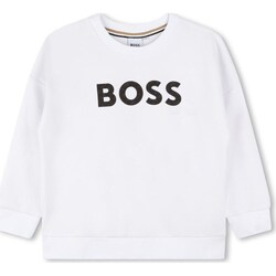 Kleidung Jungen Sweatshirts BOSS J25Q16 Weiss