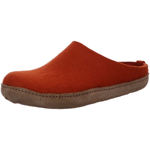 Schuhe Damen Hausschuhe Haflinger 211001 Orange