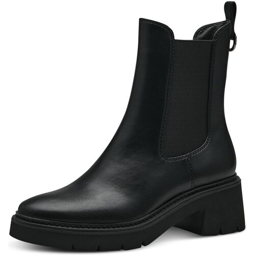 Schuhe Damen Stiefel Tamaris Stiefeletten 1-25424-41/001 black SOPO 1-25424-41/001 Schwarz