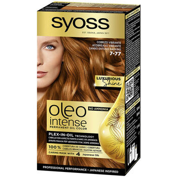 Beauty Haarfärbung Syoss Oleo Intense Ammoniakfreier Farbstoff 7-77-vibrant Copper 