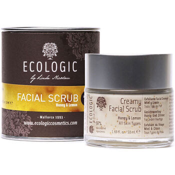 Eco Cosmetics  Serum, Masken & Kuren Gesichtspeeling Cremiger Honig  amp; Zitrone