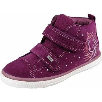 Schuhe Mädchen Stiefel Lurchi Klettstiefel deep purple (brombeere) 33-13317-29 Milly Violett