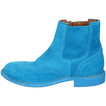 Schuhe Damen Low Boots Moma BC769 1CS405-MAS Blau