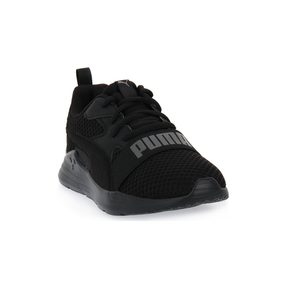 Schuhe Jungen Sneaker Puma 01 WIRED RUN PURE Schwarz