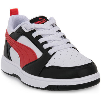 Schuhe Jungen Sneaker Puma 04 REBOUND V6 LOW Weiss