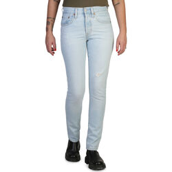 Kleidung Damen Jeans Levi's - 501_skinny Blau