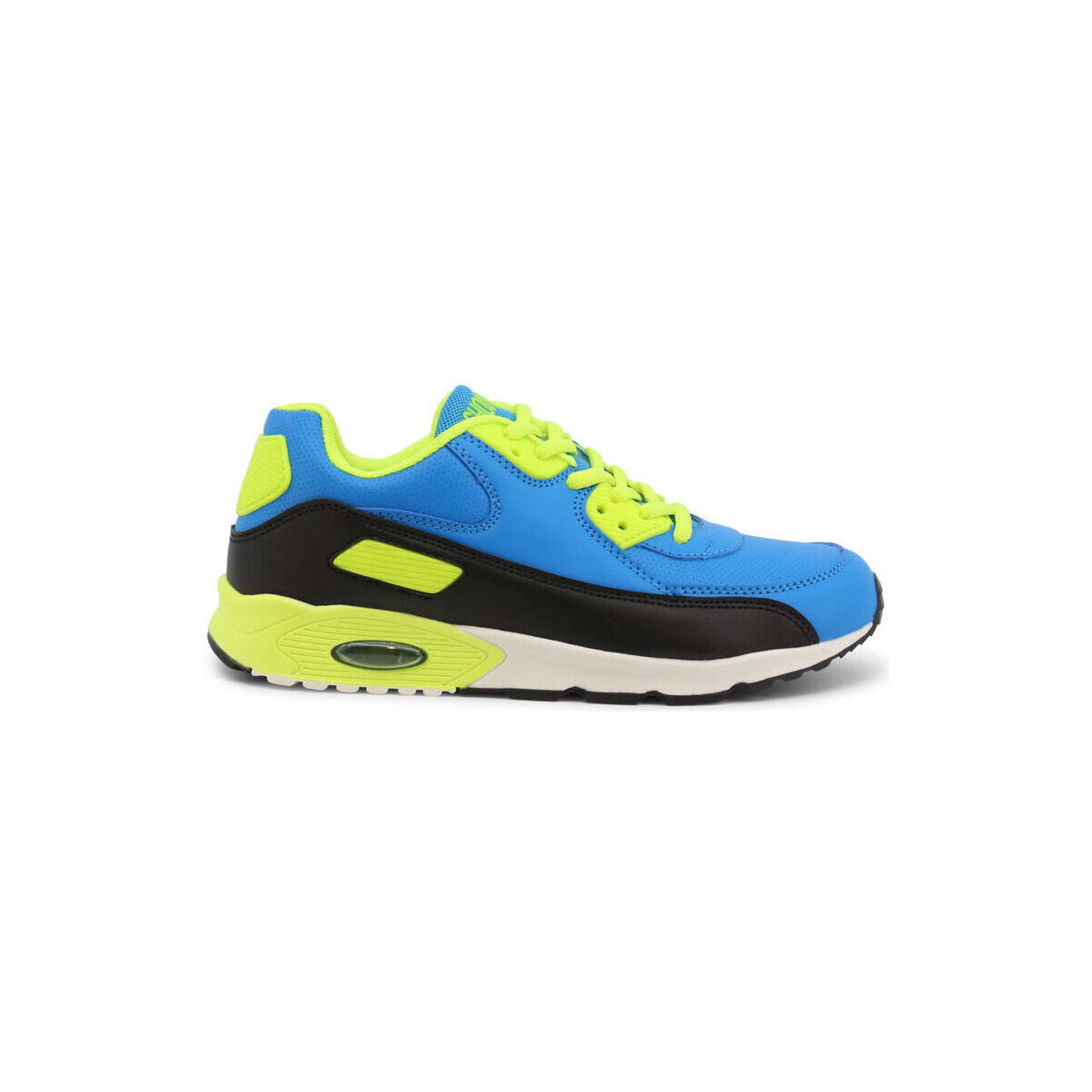 Schuhe Herren Sneaker Shone 005-001 Royal/Yellow Blau
