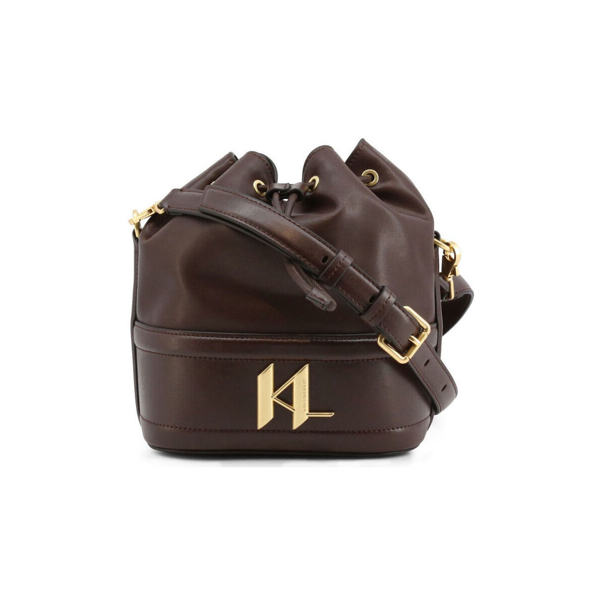 Taschen Damen Schultertaschen Karl Lagerfeld - 225W3089 Braun