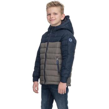 Kleidung Jungen Jacken Ragwear Winterjacke Coolio Blocks Blau