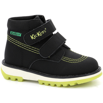 Schuhe Jungen Boots Kickers Kickfun Gelb