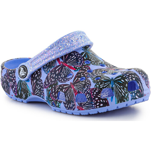 Schuhe Mädchen Sandalen / Sandaletten Crocs KIDS-Hausschuhe  Classic Butterfly Clog Kids 208297-5Q7 Violett