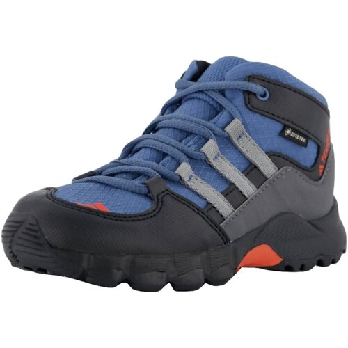 Schuhe Jungen Babyschuhe adidas Originals Schnuerstiefel TERREX MID GTX I IF7525 Blau